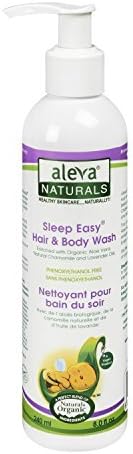 Aleva Natural 240 ml Sleep Easy Hair and Body Wash by Aleva Natural