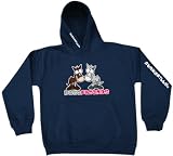 FunkyFilly Girls 'Best Friends' Hoodie Dark Navy