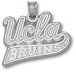 Logo Art Ucla Bruins Sterling Silver Team Font Pendant
