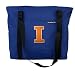 University of Illinois Tote Bag Fighting Illini Logo - For Travel or Beach Gift Ideas for Man Men Him Her Women Ladies or College Fans Students OFFICIAL NCAA MERCHANDISE