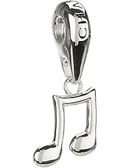 Authentic Chamilia Sterling Silver Charm "Hanging Music Note" GH-36