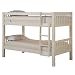 Powell White Twin/Twin Bunk Bed in 2-Carton