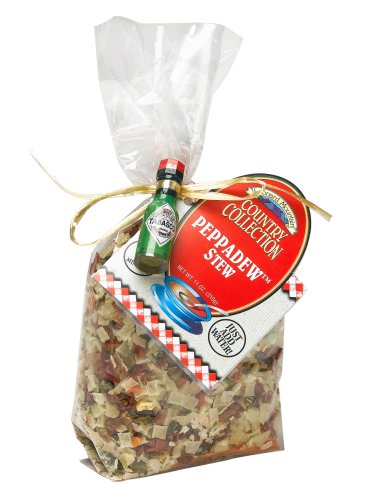 Country Collection Dew The Pappadew Stew, 11-Ounce. Bags (Pack of 4) by Spicy Soups