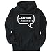 Hoodie Mens Black 