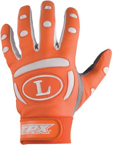 Louisville BG25 Adult Batting Gloves - Orange