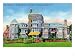 Saratoga Springs, New York - Exterior View of S. Track Estate Mansion at Yaddo Travel Premium Poster Print, 18x24