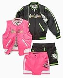 Rocawear - Rocawear Girls Satin Convertible Jacket & Scooter