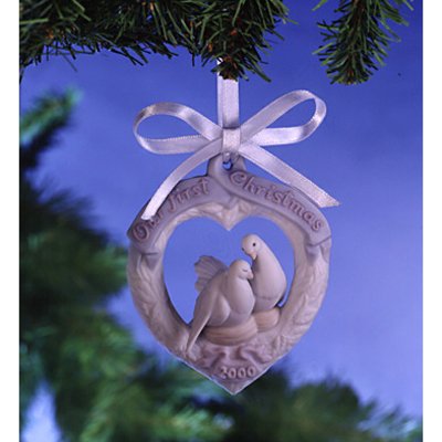LLADRO Our First Christmas 2000 Ornament LLADRO Our First Christmas 2000 Ornament