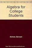 Algebra for college students