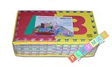 picture of Playmatonline Soft  Alphabet and Number Jigsaw Puzzle Play Mat with Storage Bag