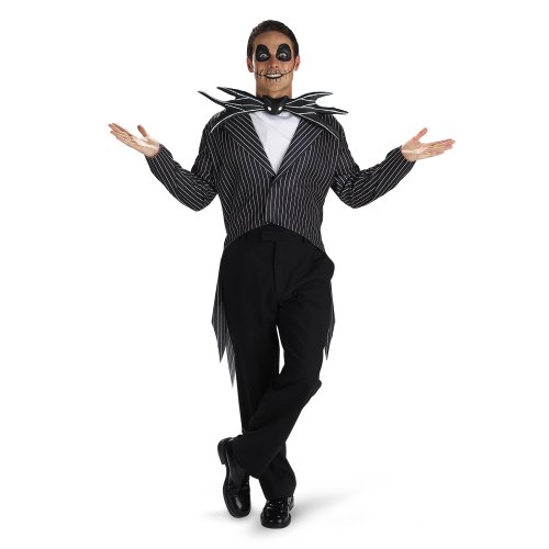 By Disguise Inc, Jack Skellington Classic Costume (Pants & Mask not included)
