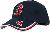 Red Sox Cap - Boston Red Sox Navy/Red/White Adjustable B logo cap