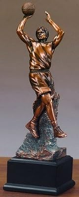 Bronze Sculpture Basketball Player 12