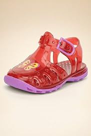 Round Toe Butterfly Jelly Pram Shoes