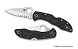 Spyderco C11PSBK Delica Lockback Knife Spyderco C11PSBK Delica Lockback Knife