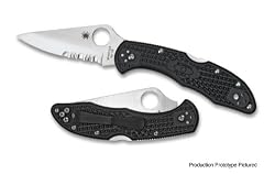 Spyderco C11PSBK Delica Lockback Knife