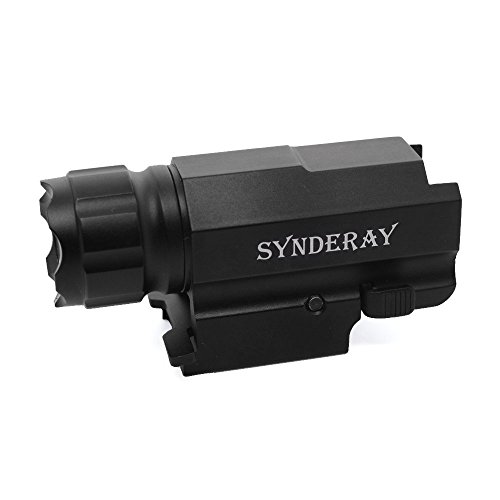 Synderay 350 lumen pistol led strobe flashlight for hik…