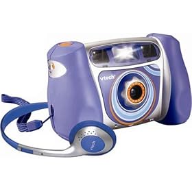 Vtech - Jeu �lectronique - Appareil photo num�rique - Kidizoom bleu