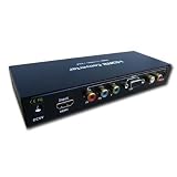 HDCP HDMI to VGA + SPDIF RGB Component Ypbpr Converter v1.3b
