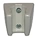 LASCO 08-2411 3 Position Wall Mount Bracket Hand Held Shower Head, White Plastic