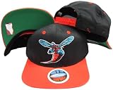 Delaware State Hornets Black/Red Two Tone Plastic Snapback Adjustable Plastic Snap Back Hat / Cap