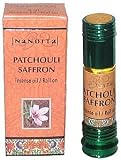 Patchouli Saffron - Nandita Incense Oil/Roll On - 1/4 Ounce Bottle