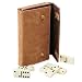 Mulholland Brothers Leather Sportsman's Flask, Lariat - 10 Ounces