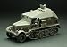 Figarti German V-2 Launch Control Vehicle ( 1/2 Track w/ Crew) (1:30)