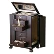Mele Layla Java Finish Jewelry Box