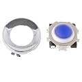 Wireless Xcessories Replacement Trackball for BlackBerry 8100 Pearl, 8120, 8130 Pearl 2, 8300, 8310, 8320, 8330 Curve, 8800, 8820, 8830, 8800, 8900 Curve Javelin, 9000 Bold (Blue)