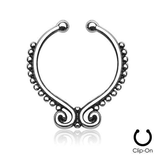 Beaded Line with Swirl Ends 5/16