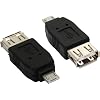 InLine Micro-USB Adapter Micro-A Stecker an USB-A Buchse