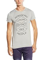 American People Camiseta Manga Corta Fabbro (Gris)
