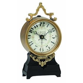 Accent Wall and Table Regal Table Alarm Clock - G Revel by Timeworks