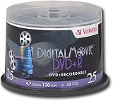 DigitalMovie Standard 120mm DVD+R Media
