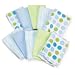 Spasilk 10 pack Soft Terry Washcloth, Blue