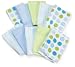 Spasilk 10 pack Soft Terry Washcloth, Blue