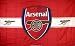 Arsenal FC - Official Stripe Flag