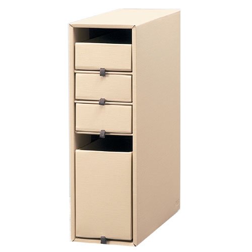 PLUS リビングポスト<エンボス紙タイプ> セット2(ボックスタイプT4&DMホルダー) コットン LP-014TB COT 85-392