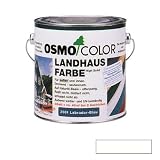 OSMO Landhausfarbe High Solid 2,5L Weiß 2101