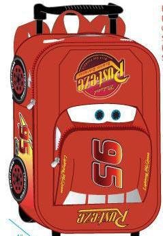 Disney Pixar CARS small wheeled backpack - Children Lightning McQueen Cars luggage back pack