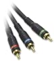 Cables To Go - 29113 - 50ft Velocity RCA Component Video Cable (Blue)
