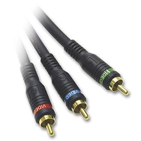 Cables To Go - 29113 - 50ft Velocity RCA Component Video Cable (Blue) by Cables To Go