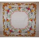 Retro 1940's Vintage Reproduction Mexican Fiesta tablecloth