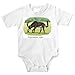Onesie with deer, niger, africa, sable, antelope, hippotragus, horns