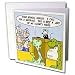 Londons Times Funny Animals Cartoons - Boa Constrictor Trial Unfair Jury - Greeting Cards-12 Greeting Cards with envelopes