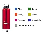 Classic (1.0L) Aluminum Water Bottle - In Your Choice of Colors
