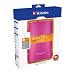 Verbatim 53035 2.5 inch 1TB Store n Go External Hard Drive - Pink