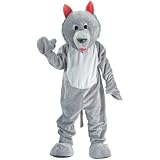 Sporting Goods : Adults' Hungry Wolf Mascot