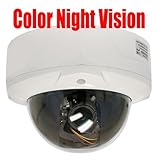 GW Security 1/3" Sony CCD 700TVL Day/Night Color Indoor CCTV Surveillance Security Camera w/ 2.8~12mm Vari-focal Lens. High Resolution 700 TV Lines. A ultra low light with full-time color image